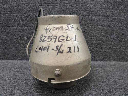  8259GL-1, 719782 Cessna 401 Cabin Heater Blower Cover and Motor 