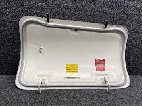 Cessna Aircraft Parts 5113013-30, 5213077-200 Cessna 421B Nose Baggage Door Structure RH w Hinges 