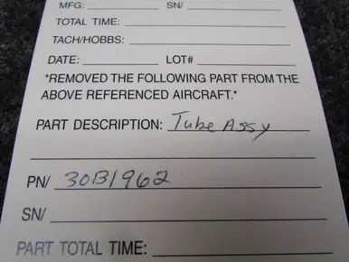 30B1962 Tube Assembly (NEW OLD STOCK) (SA)