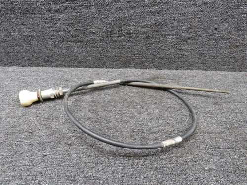 Cessna Aircraft Parts 0411091-1 Cessna 150F Throttle Control Cable (Length: 48.125”) 