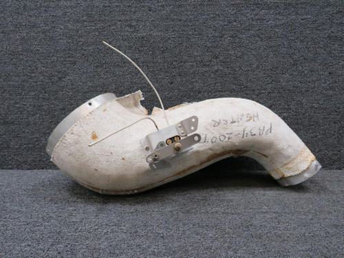 Piper Aircraft Parts 37165-009 Piper PA34-200T Heater Duct Tube Assembly Forward with Switch 