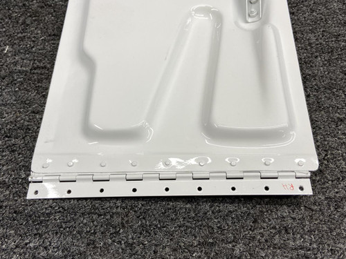 Cessna Aircraft Parts 0826002-209 Cessna 414 Outboard Main Gear Door Assembly RH w Hinge (White) 