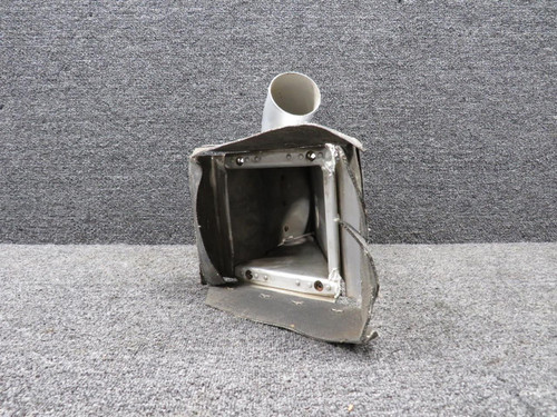 Piper Aircraft Parts 77671-002 Piper PA38-112 Carb Air Box Assembly without Filter (Worn Seal) 