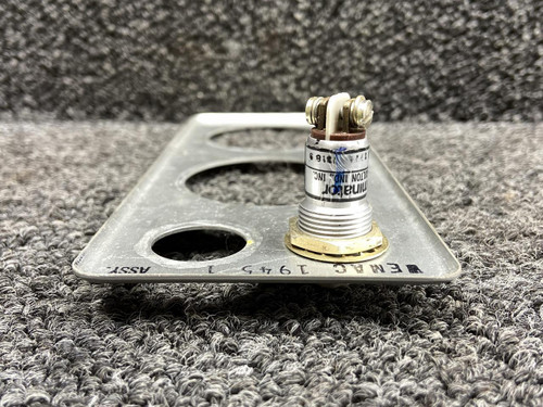 Wemac 1945-1, 2394-1, 2393 Wemac Overhead Escutcheon Cover RH w Vent, Light & Switch 