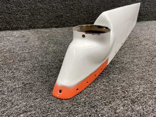 Cessna Aircraft Parts 5133000-1 Cessna 414 Rudder Tip with Beacon Cutout (White) 