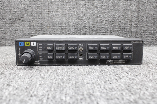 050-604-0300 PS Engineering PMA6000B Audio Selector Panel with Tray