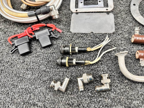 1973 Cessna 414 Goodie Bag (Cables, Brackets, Lights, etc)