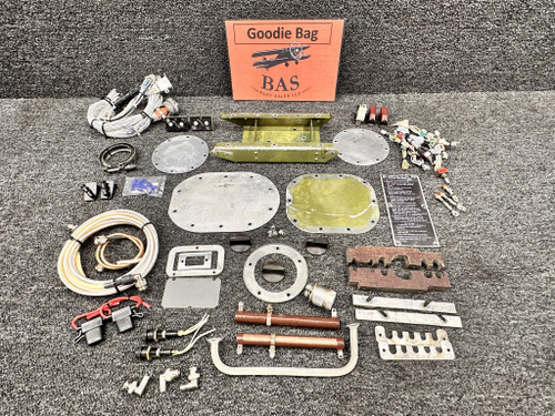 1973 Cessna 414 Goodie Bag (Cables, Brackets, Lights, etc)
