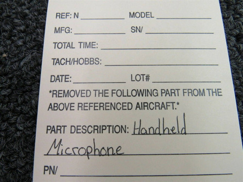 Aircraft Microphones