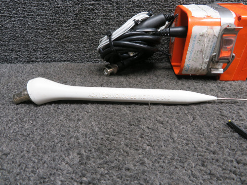 E-04 ACK Emergency Locator Transmitter with Switch, Antenna, Alerter, and Tray