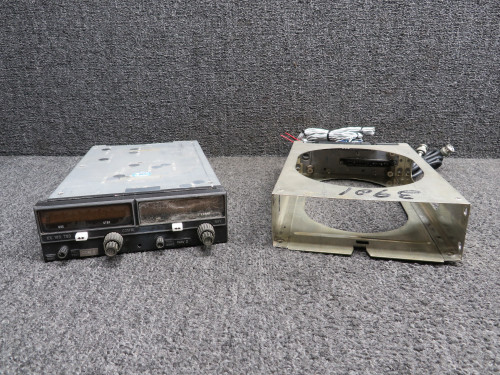 069-1025-01 King Radio KX-165 VHF Comm-Nav Receiver w Tray & Glideslope (14V)