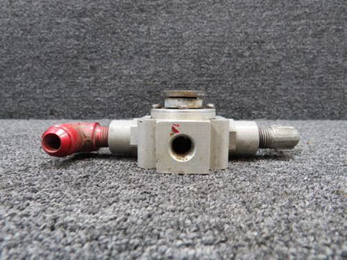 23640-5 Scott 3 Way Fuel Valve Assembly (with Elbow and T-Fitting)