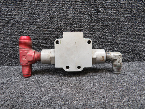 23640-5 Scott 3 Way Fuel Valve Assembly (with Elbow and T-Fitting)