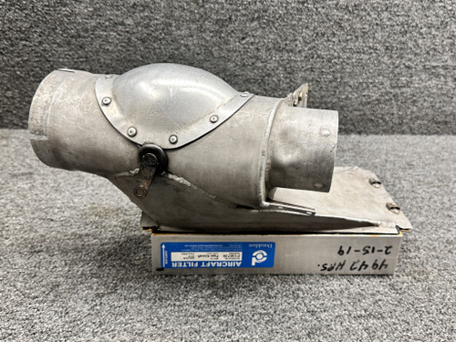 38613-002, P136739 Lycoming TIO-540-S1AD Airfilter Valve with Filter Assembly