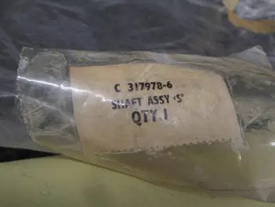 C317978-6 Shaft Assembly Flap (NEW OLD STOCK) (SA)