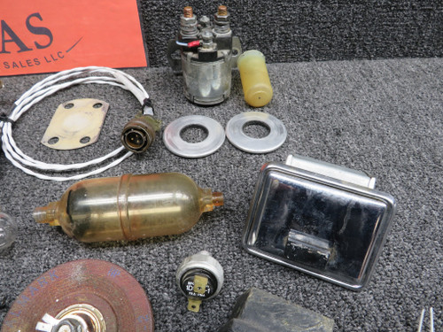 1985 Cessna T210R Goodie Bag with Switches, Ashtray, Relays, Resistors, etc