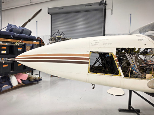 Piper PA23-250 Fuselage with Bill of Sale, Data Tag, Airworthiness, and Logs