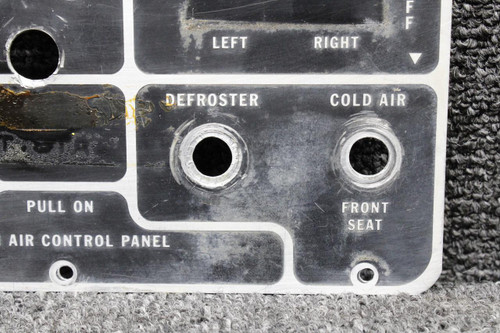 Piper Aircraft Parts 16313-000 Piper PA23-250 Heater Panel Placard 