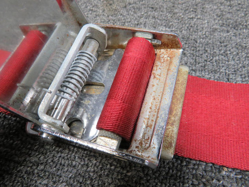 rupert industries 65-51 Rupert Lap Seatbelt (Length: 46” End to End) (Rust on Metal Components) 