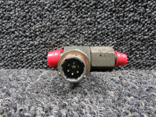 Bendix Airplane Parts & Equipment TFF1573-2 Bendix Flow Transmitter (Slight Rust) 