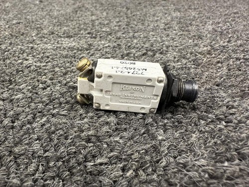 Klixon 7274-2-1 Klixon Push Circuit Breaker Set of 6 (Amps: 1) 