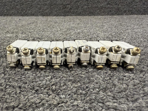 Klixon 7274-2-1, 7274-2-3, 7274-2-5 Klixon Push Circuit Breaker Set of 9 (Amps: 1, 3, 5) 