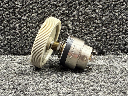 Piper Aircraft Parts 67436-004 Piper PA28R-200 Navigation & Radio Lights Potentiometer Switch Assembly 