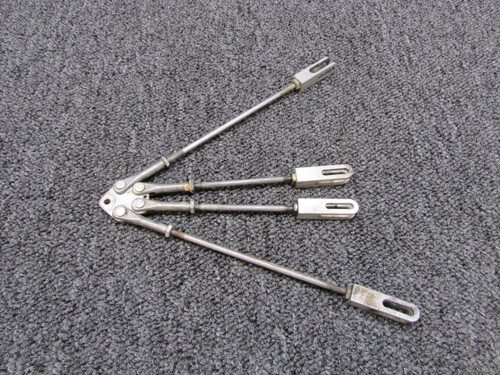 1241030-1, 1241030-2 Cessna 210A Main Gear Lock Rods has Plate, Spring, Mount