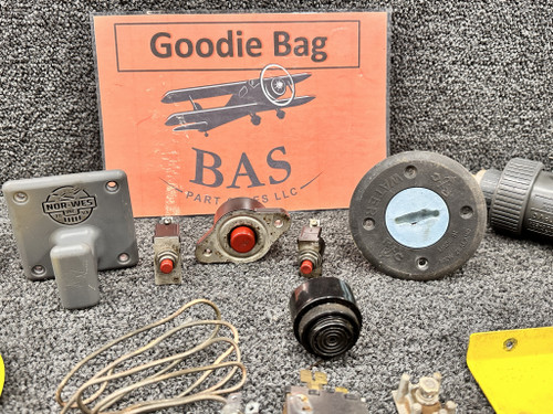 1994 Air Tractor AT-502B Goodie Bag (Switches, Brackets, Lights)