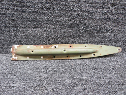 0711001-49 Cessna 182A Cabin Door Upper Hinge Assembly LH (Rusted, Bent Cover)