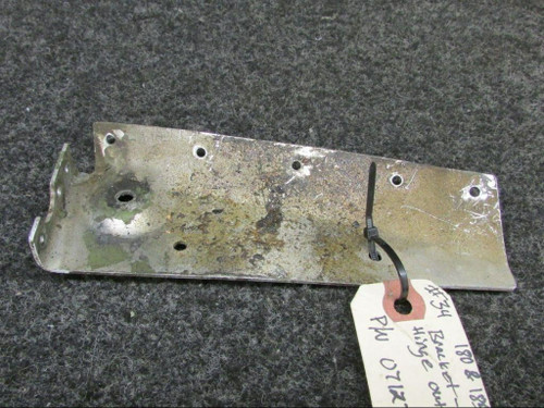0712301-1 (Use: 0712317-1) Cessna 185 Bracket Actuator Hinge Outbd LH (SA) BAS Part Sales | Airplane Parts