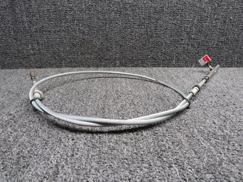 556-201 Piper PA44-180 Fuel Selector Control Cable Assy LH or RH (Length: 54.5”)