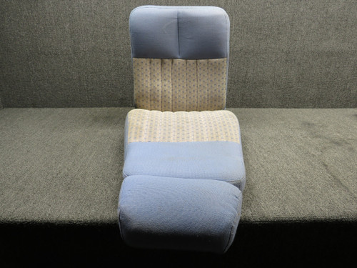 79591-002 Piper PA44-180 Pilot Vertically Adjustable Seat Assembly (Rails: 11”)