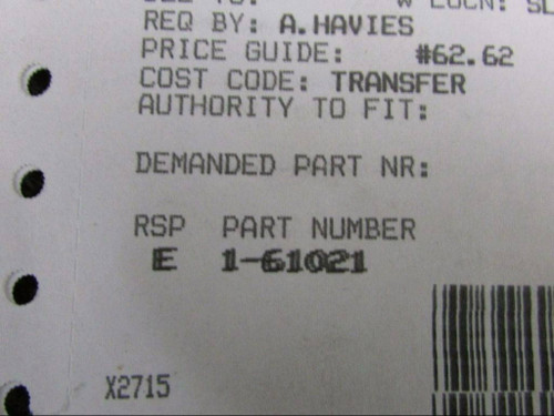 1-61021 Boeing Guard Nose Taxi Light (NOS) (SA)