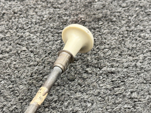 0713302-6 (Use: S1239-19) Cessna 182C Cabin Air Control Cable (Length: 34”)