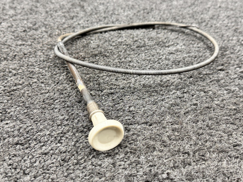 0713302-6 (Use: S1239-19) Cessna 182C Cabin Air Control Cable (Length: 34”)