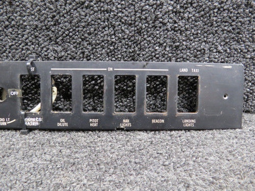 80133-00 (Alt: 1213191-3) Scott-Glo Electroluminescent Instrument Panel Cover