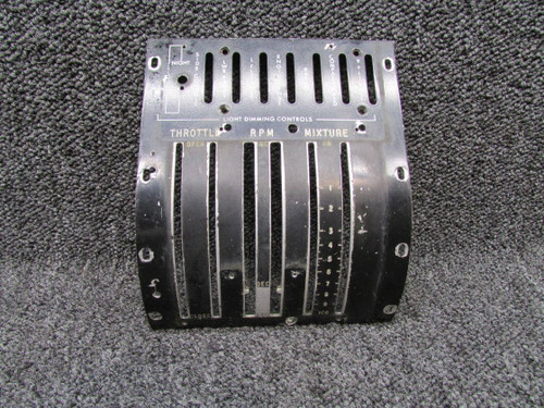5111572-1 (Use: 5111572-10) Cessna 421B Cover Assembly Quadrant (Enlarged Hole)