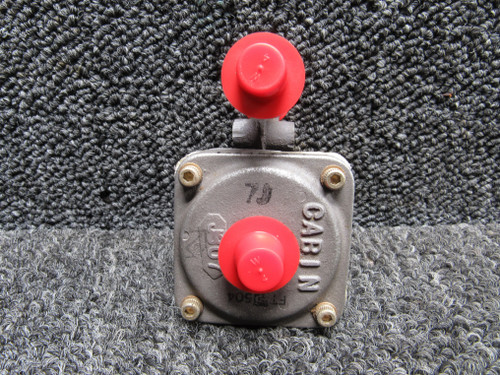24180-1 (Alt: 6600204-1) Airborne Cabin Pressure Regulator Valve Assembly