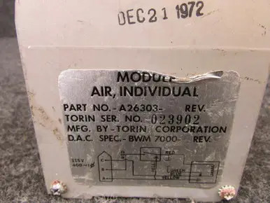 A26303-2 Torin Air Module (SA)