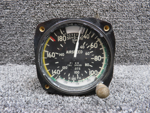 550-600 Piper True Airspeed Indicator