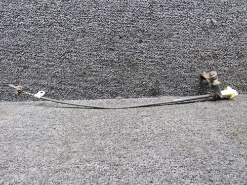 S1517-11 (Use: S1517-7) Cessna 150M Fuel Strainer Control Cable (Broken Knob)