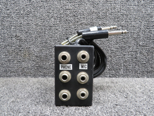 Cessna 172D Mic, Phone Jack Box Assembly