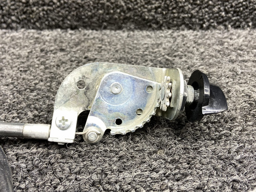 5316003-1 Cessna 340A Aft Cabin Air Control Cable with Adjustment Knob (34.75”)