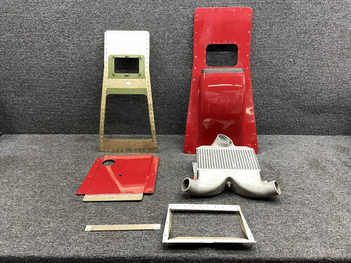 Aero-Classics 1638-3 (Alt: 8000481) Continental TSIO-520 Aero Air Intake Set LH w Intercooler 
