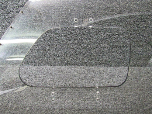 96-420011-3 Beech 95-C55 Window Pilot Forward W/ Storm Cutout (Thick: 0.331")
