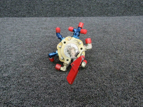 96-920001-611 Beech 95-C55 Fuel Selector Valve Assy LH