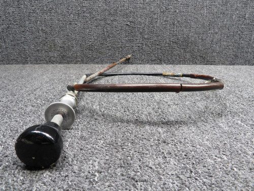Cessna Aircraft Parts S1222-2 Cessna 172D Control Cable Assembly Throttle (Length: 47.75") 