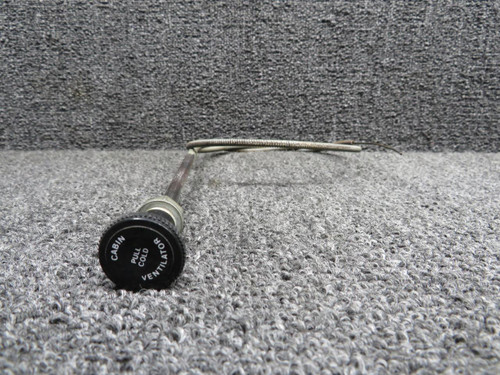 Cessna Aircraft Parts S1239-7 (Use: S1239-15) Cessna 172D Cabin Air Control Cable (Length: 32”) 