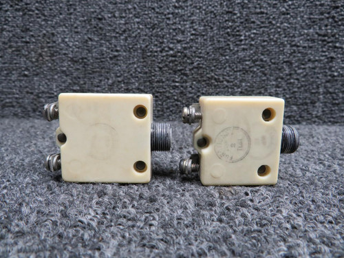 Mechanical Products S-1360-2A, S-1360-5 Mechanical Products Push Circuit Breaker Set of 2 (Amps: 2, 5) 